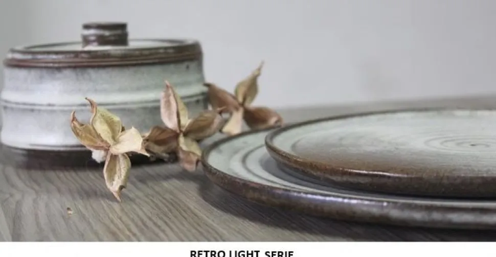 Schaal 12,5cm Retro light Stoneware 619389