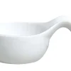 Schaal wit 23,5cm lepelvorm Cosy&Trendy E213022