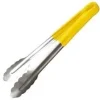 Serveertang 25cm silicone handvat geel 617127