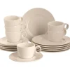 Servies/koffie set Maastricht Porselein Lux 18 delig (6 personen)