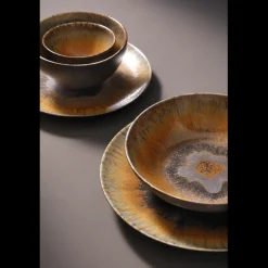 Serviesset Palmer Cecil 24 delig (6 personen) Bruin Stoneware