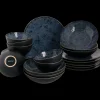Serviesset Palmer Lester 24 delig (6 personen) Blauw Stoneware