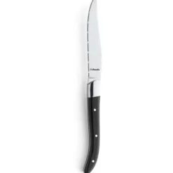 Steakmes golf Amefa 2520 Royal Steak 23 cm Kunststof-rvs zwart 6 stuks 528337