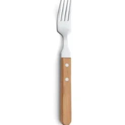 Steakvork hout Amefa 7000 Steak 20.1 cm Hout-roestvrijstaal 530102