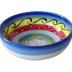 Tapas Kom Girona 14 cm Geel Aardewerk 4 stuks 529572